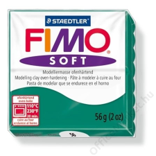 Gyurma, 56 g, égethető, FIMO Soft, smaragdzöld (FM802056) süthető gyurma
