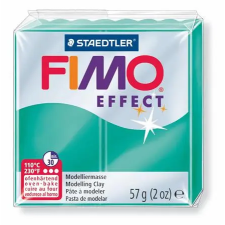  Gyurma, 57 g, égethető, FIMO "Effect", áttetsző zöld kreatív és készségfejlesztő