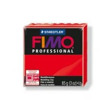 Gyurma, 85 g, égethető, FIMO Professional, piros süthető gyurma