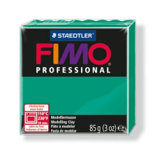 Gyurma, 85 g, égethető, FIMO "Professional", intenzív zöld gyurma