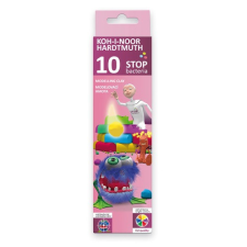Gyurma Koh-i-noor színes 200g 10 db-os antibakteriális 131810 gyurma