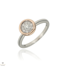 Gyűrű Frank Trautz fehér arany gyűrű 56-os méret - 1-06018-56-0089/56_2 gyűrű