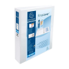  Gyűrűs könyv Exacompta Kreacover A/4 2 gyűrűs 75 mm gerinccel panorámás PVC fehér (50 mm)