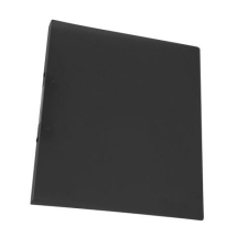  Gyűrűskönyv A/4 4gyűrűs 20mm Standard PP Q-Connect fekete gyűrűskönyv