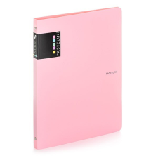 Gyűrűskönyv PASTELINI A/4 4 gyűrű PP 20mm pink gyűrűskönyv
