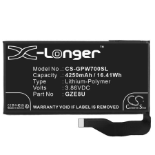  GZE8U Telefon akkumulátor 4250 mAh mobiltelefon akkumulátor