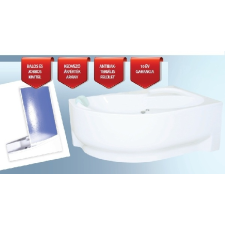 H2O Fortuna 160*100 jobbos előlap kád, zuhanykabin