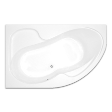  H2O Fortuna 160x100 balos asszimetrikus kád kád, zuhanykabin