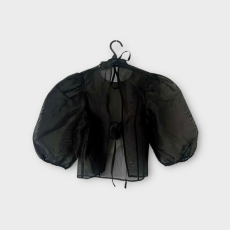  H&amp;M áttetsző női felső - XXS (ÚJ)