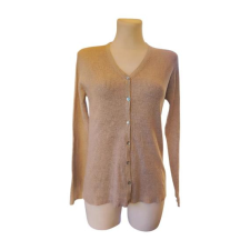  H&amp;M bézs színű vékony női kardigán (méret: L) női pulóver, kardigán