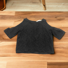 H&M Ezüst pöttyös blúz
