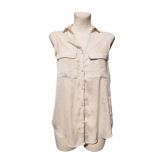  H&M fehér ujjatlan női blúz (méret: 34/XS)
