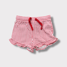 H&M Piros csíkos rövidnadrág gyerek nadrág