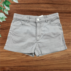 H&M Szürke farmer rövidnadrág