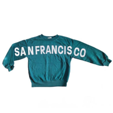  H&amp;M zöld feliratos kisfiú pulóver (méret: 122/128) gyerek pulóver, kardigán