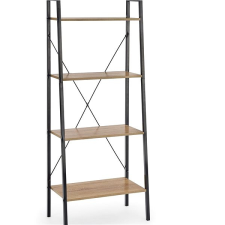 H Design H-Design RUTVIK 2 Polcrendszer, sonoma dekor/fekete bútor