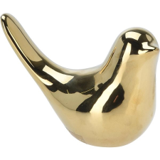 H&L Dekorace Bird 10 cm, zlatá, pohled napravo dekoráció