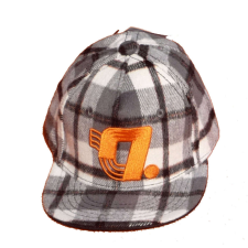 H&M H&M fiú Baseball sapka - Kockás #szürke gyerek sapka