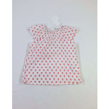 H&M H&M kislány Póló - Szamóca #fehér-piros gyerek póló