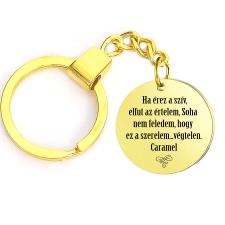  Ha érez a szív... kulcstartó, választható több formában és színben kulcstartó