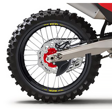 HAAN WHEELS komplett hátsó kerék - 18x2,50x32T egyéb motorkerékpár alkatrész