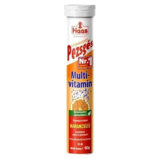 Haas HAAS PEZSGŐTABLETTA MULTIVITAMIN NARANCS ÍZŰ 80G vitamin és táplálékkiegészítő