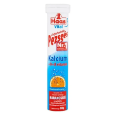 Haas kalcium +D +K vitamin  pezsgőtabletta 20db vitamin és táplálékkiegészítő