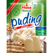  Haas natural pudingpor dió ízű 40 g csokoládé és édesség