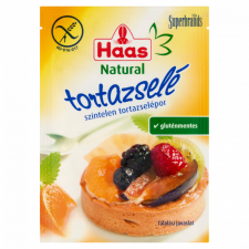  Haas Natural színtelen tortazselépor 11 g alapvető élelmiszer