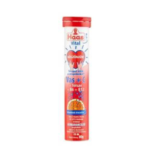 Haas pezsgőtabletta vas+c 20 db vitamin és táplálékkiegészítő