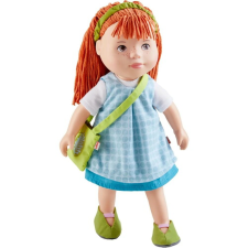 Haba Zora játékbaba kék szoknyában zöld táskával 32cm (305973) baba