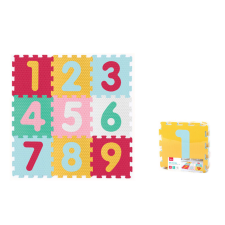  Habszivacs kockák számok 8 db/29 cm puzzle, kirakós