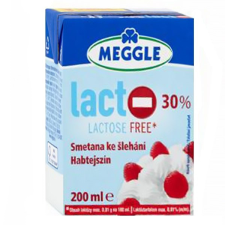  Habtejszín MEGGLE Laktózmentes UHT 30% 200ml alapvető élelmiszer