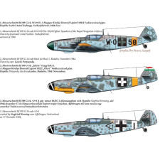 HADMODELS HAD48174 Messerschmitt Bf 109G-14 matrica szett 1:48 HAD48174 makett