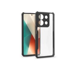 Haffner Anti-Drop szilikon hátlap Xiaomi Redmi Note 13 5G átlátszó-fekete tok és táska