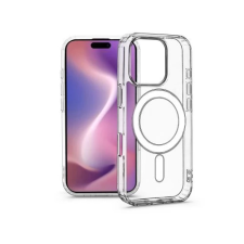 Haffner Anti Shock MagSafe szilikon hátlap iPhone 16 Pro Max átlátszó tok és táska