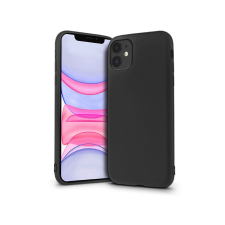 Haffner Apple iPhone 11 szilikon hátlap - Soft Premium - fekete tok és táska