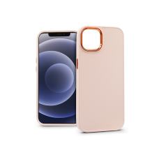 Haffner Apple iPhone 12/12 Pro szilikon hátlap - Frame - pink tok és táska