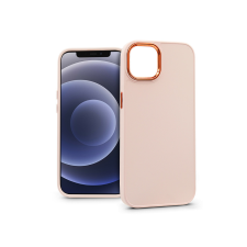 Haffner Apple iPhone 12/12 Pro szilikon hátlap - Frame - pink (PT-6645) tok és táska
