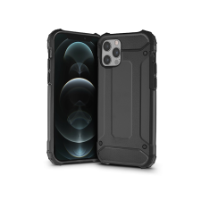 Haffner Apple iPhone 12/12 Pro ütésálló hátlap - Armor - fekete mobiltelefon kellék