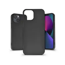 Haffner Apple iPhone 13 Mini szilikon hátlap - Soft Premium - fekete tok és táska