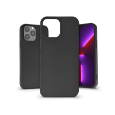 Haffner Apple iPhone 13 Pro Max szilikon hátlap - Soft Premium - fekete (180191458) tok és táska
