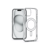 Haffner Apple iPhone 15 MagSafe kompatibilis szilikon tok, átlátszó (HF226939)