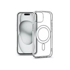 Haffner Apple iPhone 15 MagSafe kompatibilis szilikon tok, átlátszó (HF226939) tok és táska