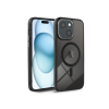 Haffner Apple iPhone 15 Plus szilikon hátlap - Edge Mag Cover - fekete/átlátszó (PT-6835)