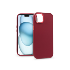 Haffner Apple iPhone 15 Plus szilikon hátlap - Frame - magenta (PT-6816) tok és táska