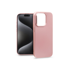 Haffner Apple iPhone 15 Pro hátlap - Metallic - rózsaszín tok és táska