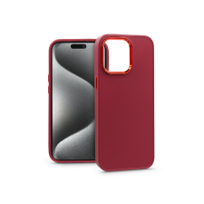 Haffner Apple iPhone 15 Pro Max szilikon hátlap - Frame - magenta tok és táska