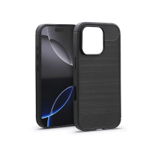 Haffner Apple iPhone 16 Pro Carbon szilikon tok, fekete (HF304309) tok és táska