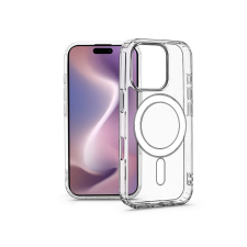 Haffner Apple iPhone 16 Pro szilikon hátlap - Anti Shock MagSafe - átlátszó tok és táska